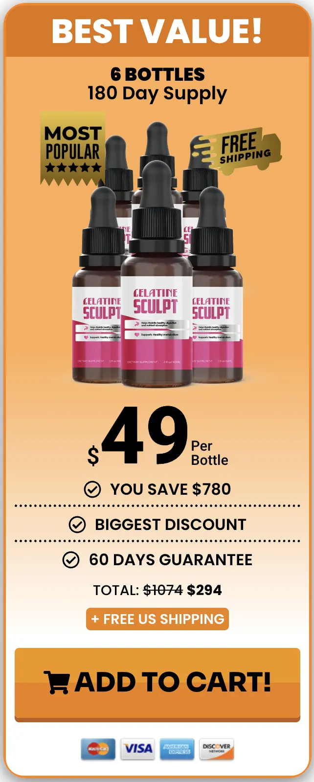 gelatin sculpt 6 bottles price